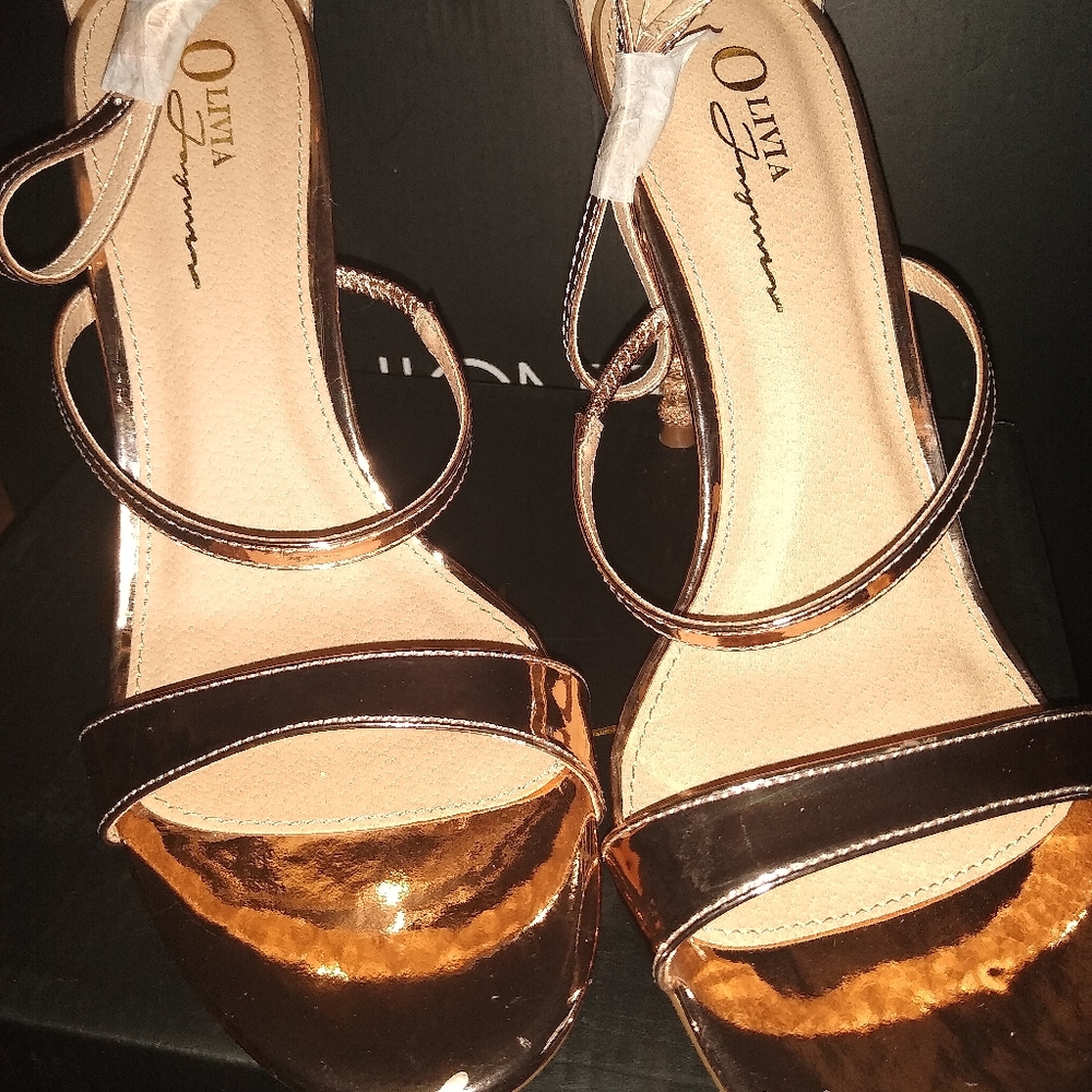Strappy heels